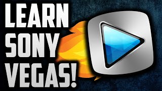 How To Use Sony Vegas Pro 13 For Beginners! Sony Vegas Tutorial!
