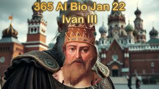 【365 Bio】Jan 22 Ivan III, Happy Birthday 🎂 🎉🇷🇺🪆🏰