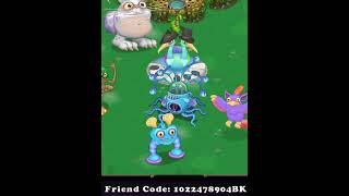 Getting anglow in msm #mysingingmonsters #msm #waterisland #shorts