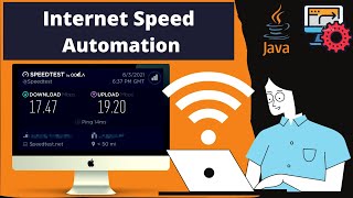 Java | Check Internet Speed | Automation