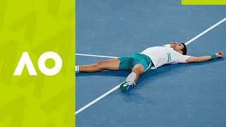 Novak Djokovic's 18 best AO21 shots for 18 Grand Slams | Australian Open 2021