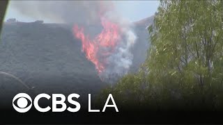 Thousands still evacuated as Sandy Fire burns more than 2,100 acres in Ventura County