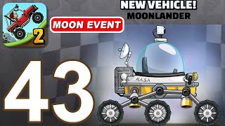 Hill Climb Racing 2 - Gameplay Walkthrough Part 43 - Moonlander & Moon Jump Event (iOS, Android)