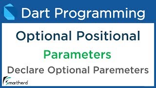 Dart Optional Positional Parameters in Functions. Dart Tutorial for Flutter #6.4