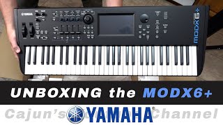 Unboxing The All NEW Yamaha MODX6+ 61-key Synthesizer