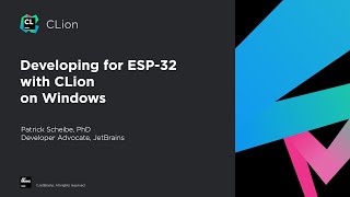 Windows 上の CLion を使用した ESP32 向けの開発