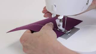 SINGER® M3400 Get Started - Selecting a Stitch