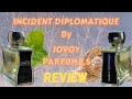 A true gentleman’s fragrance /Incident diplomatique by JOVOY Paris (review)