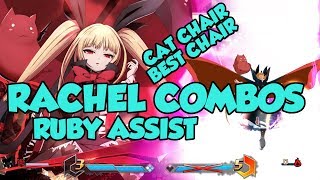 BBTAG - Rachel - Combos with inputs