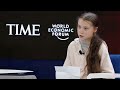 Greta Thunberg to Davos: 'nothing has been done on climate change'