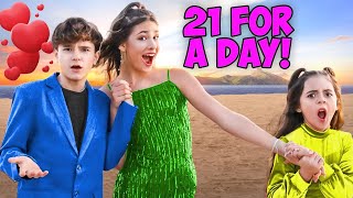 KIDS TURN 21 FOR THE DAY!**gone wrong**