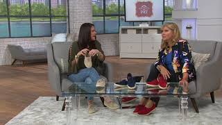 Clarks Suede Lace-up Espadrilles - Azella Jazlynn on QVC