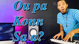 Koman Mwen Fè Solo Keyboard