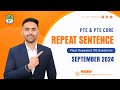 Repeat Sentence | PTE & PTE Core Speaking | September 2024 Real Exam Predictions | Language Academy