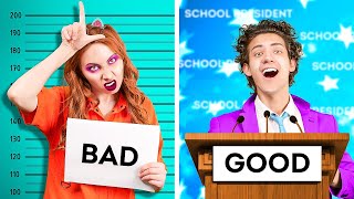 GOOD vs BAD Sibling - Funny Family Struggles! Awkward Situations in SCHOOL by La La Life Musical