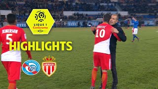 RC Strasbourg Alsace - AS Monaco (1-3) - Highlights - (RCSA - ASM) / 2017-18