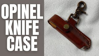 Opinel Knife Case - Easy EDC Leather Project #fathersday