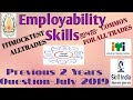 Previous TwoYear Trades Question JULY 2019 Employability Skills|English &Tamil|ITIMOCKTEST ALLTRADES