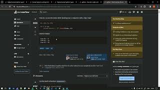 how to learn python with stackoverflow