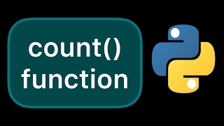 Simple example of the count() function in Python #Shorts