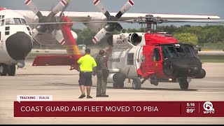 Coast Guard moves aircraft to PBIA from Clearwater ahead of Hurricane Idalia