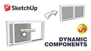 How to Create Dynamic Components in Sketchup Tutorial – 3 Examples