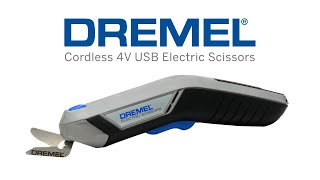 What's inside? Unbox the Dremel Cordless 4V USB Electric Scissors