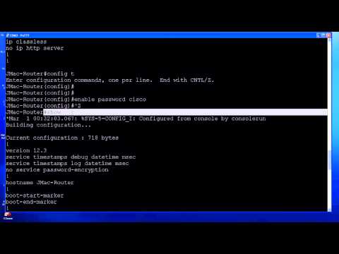 Basic Router Commands Basic Router Commands