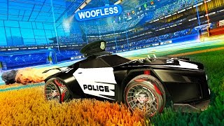 PLAYING AS A POLICE OFFICER IN ROCKET LEAGUE