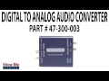 rca audio to digital audio converter save old equipment by using converter 47 300 006