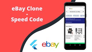 Speed Code Flutter - eBay Clone Design UI - FR