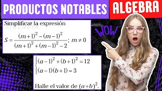 PRODUCTOS NOTABLES PARTE 3 - Álgebra NIVEL PRE UNIVERSITARIO