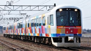 JR485系 8871M 快速「きらきらうえつ」酒田行き JR羽越本線 平木田～坂町 区間