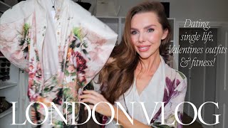 Weekly Vlog in London: Valentines outfits, Mango \u0026 Karen Millen haul, dating in your 30's \u0026 fitness!