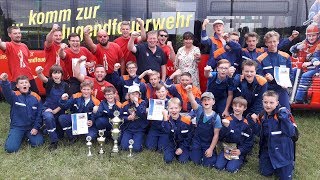 Löschangriff um den Pokal des Kreisjugendfeuerwehrwartes