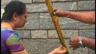 பந்தக்கால் / Panthakkaal -Tamil pre-wedding first ritual