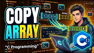Program to copy an array to another array | C programming Array Example |Beginner #cprogramming