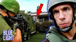 SWAT Team Rams Armoured Vehicle Into Home | Miami SWAT FULL EPISODE | Blue Light