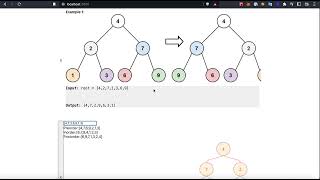 Visualize Leetcode 226: Invert Binary Tree (Easy)