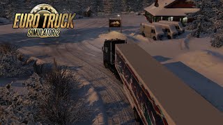 Snowy Peaks - Xmas Lieferung 🎄 | #ScaniaV8 #ETS2 #EuroTruckSimulator2 #Gaming #ets2mods #openpipe