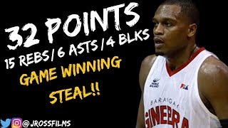 Justin Brownlee Full Highlights vs. Phoenix | 32 Points, 6 Asts, 4 Blks! (9/29/2018)