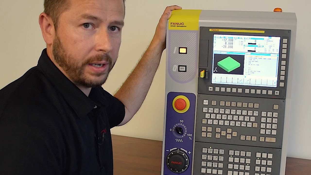 FANUC CNC Simulator For Education Part 4 – Manual Guide I - YouTube