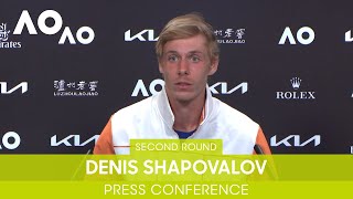 Denis Shapovalov Press Conference (2R) | Australian Open 2022