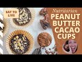 😋 [Nutritarian] Healthy Chocolate Peanut Butter Cups 😋 