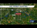 Des Moines police investigate shooting after man shot in leg