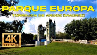 Europa Park (Torrejón de Ardoz, Madrid, Spain) Live Walking Tour [4K UHD Ultra HD]