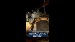 I-90 bridge repairs to begin soon