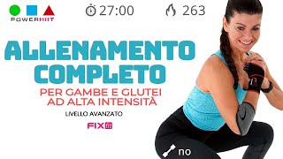 Power HIIT! Allenamento HIIT Brucia Grassi Con Focus Gambe e Glutei