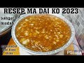 RESEP MA DAI KO 2023 (water chusnut cake) Menyambut Hari Raya china #chinesenewyear