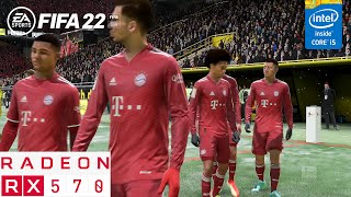 [FIFA 22] Borussia Dortmund - FC Bayern Munich | 1440P | Ultra | RX 570 | Core i5 4690 | 16GB RAM